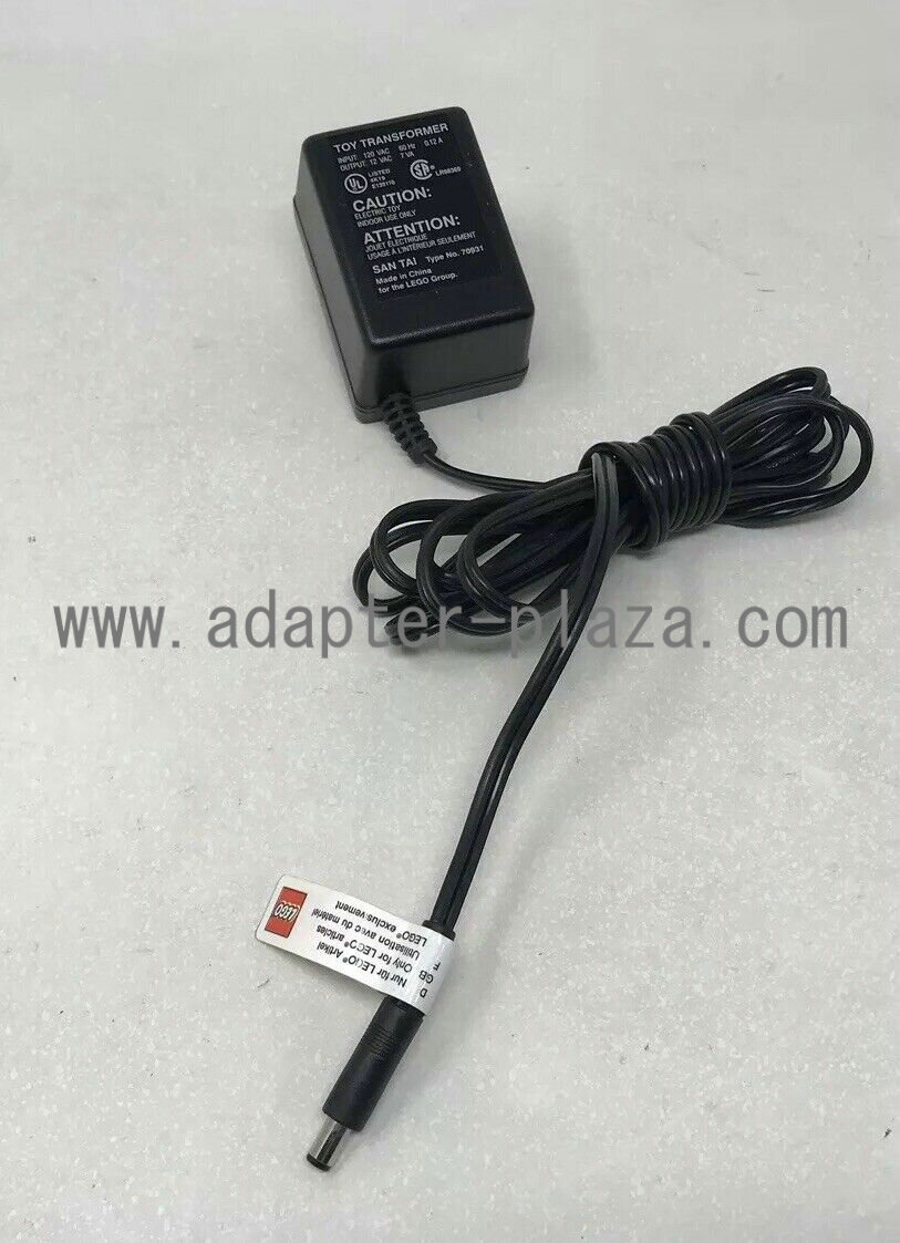 New Genuine Lego Toy Transformer 70931 AC to AC Adapter for Lego 12VAC 7VA Power Supply - Click Image to Close